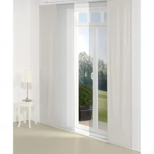 Штора-шарнир Berwick, панельная, 1 шт. Wirth, коричневый