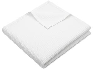 Уютное одеяло Zollner, 150x200 см, белый