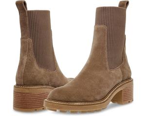 Ботинки женские Steve Madden Kiley на каблуке и с эластичными вставками, коричневый