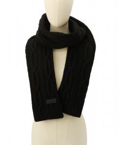 Шарф косички Hunter, Black