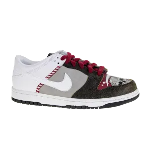 Кроссовки Nike Dunk Low Premium GS 'Grim Reaper', белый