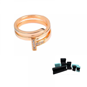 TIFFANY & CO. Кольцо из розового золота 18 карат Unisex