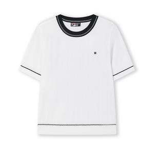 FILA Топ WHITE Knitwear Women's Cloud White