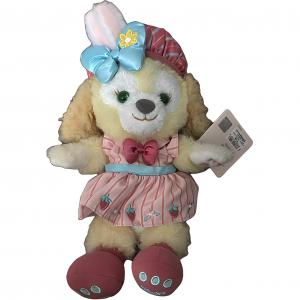 Плюшевая кукла CookieAnn Shanghai Strawberry 2021 Spring CookieAnn Strawberry Cake Dolls малого размера высокая Disney