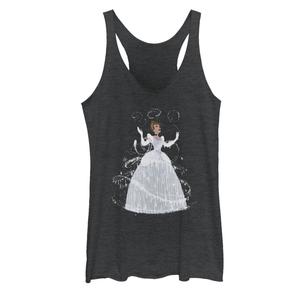 Майка-трансформер бального платья Disney's Cinderella Juniors с графическим рисунком Licensed Character