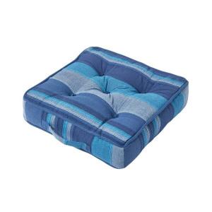 Подушка на сиденье Homescapes Stuhlkissen Morocco, 40x8x40 см, синий