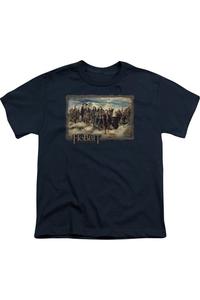 Футболка с коротким рукавом The Hobbit Hobbit & Company для детей Gildan, темно-синий