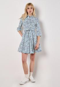 Платье-рубашка LEAF Apricot, белый