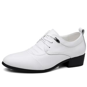 Мужские полуботинки Mid Top черно-белые EGCHI