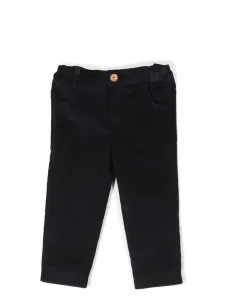 Вельветовые брюки узкого кроя Paz Rodriguez, синий