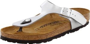 Женские сандалии Birkenstock, серебро