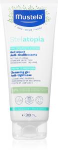 Успокаивающий очищающий гель Bébé для атопической кожи Mustela, 200 мл