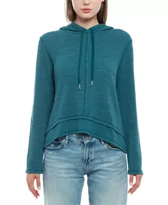 Толстовка с двойной баской и завязками Wilt Clothing, синий