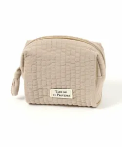 Бархатный горизонтальный мешочек Studio Clip, цвет Beige 55