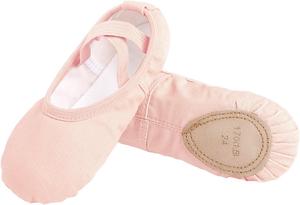 Балетки из канвы для девочек, балетки для малышей/детей/подростков/взрослых Lovdaswi, розовый