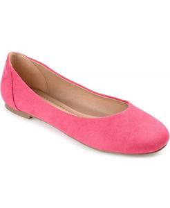 Женские балетки Comfort Kavn Flats Journee Collection, розовый
