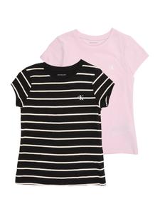 Рубашка Calvin Klein Jeans, розовый/черный