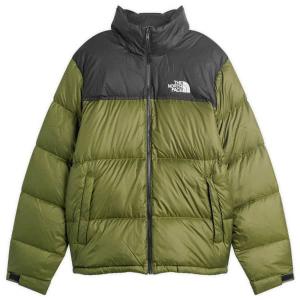 Ретро-Куртка Nuptse 1996 года The North Face, woodland зеленый & tnf черный