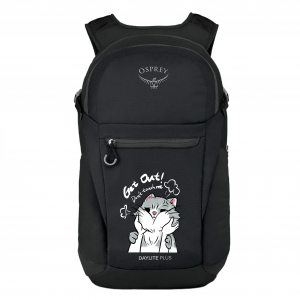 Osprey 20-литровая туристическая сумка из полиэстера, черный, унисекс