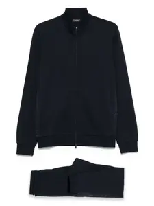 Спортивные брюки с эластичным поясом и логотипом EMPORIO ARMANI, синий