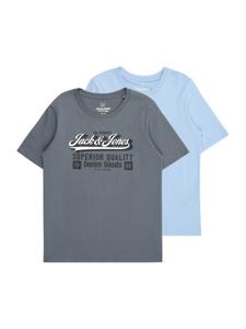 Рубашка Jack & Jones Junior, цвет Smoke blue/Light blue