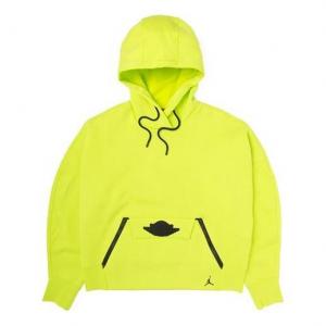 Толстовка с капюшоном как j флис Air Jordan, зеленый