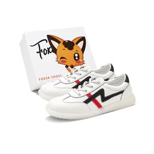 FOXER Нескользящие, износостойкие, легкие низкие кроссовки для скейтбординга, женские, бежево-черные