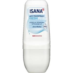 Антиперспирант шариковый Fresh Plus ISANA, 50 ml