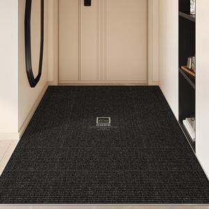 Xinglianxin Ковер 140х180 см для прихожей, грязеотталкивающий, моющийся, из хлопка с петлевым ворсом, черно-золотой