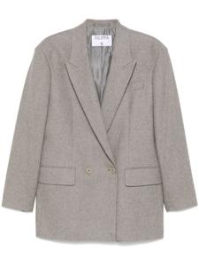 Filippa K двубортный фланелевый блейзер, серый