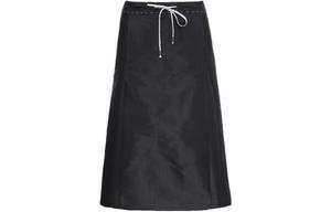 Повседневная длинная юбка женская черная Maison Margiela