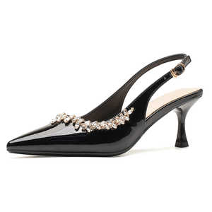 GOSO Женские туфли на высоком каблуке, цвет: черный/бежевый/телесно-розовый