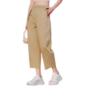 Женские повседневные брюки тонкие прямого кроя CAMEL, хаки