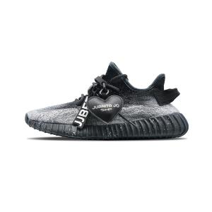 Adidas Originals Повседневные кроссовки Yeezy Boost 350 V2 Unisex низкие Black Silver