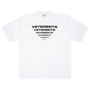 Футболка Vetements Pyramid Logo  'White', белый
