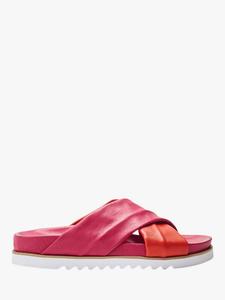 Кроссовки Jessa Leather на платформе Moda in Pelle, Pink/Red