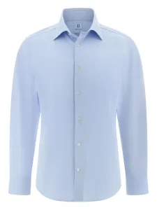 Рубашка поло с воротником Boggi Milano, синий