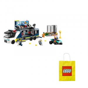 Передвижная криминалистическая лаборатория полиции Lego, police command vehicle