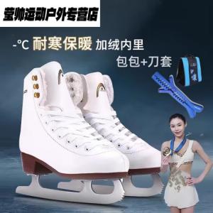 HEAD Коньки для фигурного катания, F200 Fleece-Lined + Blue, размер 40