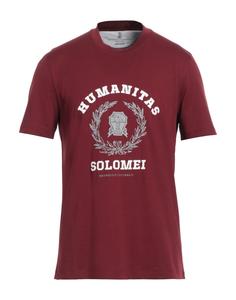 Футболка Brunello Cucinelli, бордовый