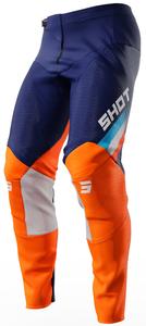 Мотоциклетные штаны Shot contact tracer, Orange/Blue