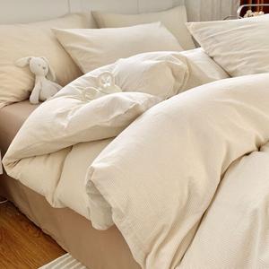 Jie Liya Комплект постельного белья 4 предмета, 200x220 см, пододеяльник 220x240 см