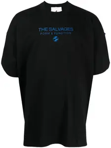Футболка с короткими рукавами The Salvages, черный