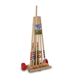 Набор для крокета с деревянной тележкой для 6 человек Lucio Londer Lucio Londero