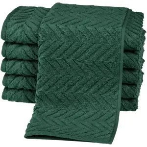 Гостевые полотенца Sensual 9001 100% хлопок Ross, Moosgrün