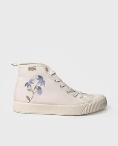 Женские кеды из парусины на шнуровке Toni Pons, цвет Crudo