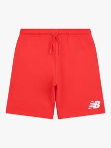 Детские хлопковые шорты с логотипом New Balance, True Red