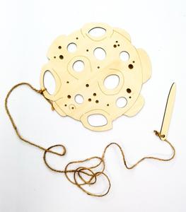 Метеоритное переплетение, моторика, нитка Inna marka