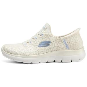 Кроссовки женские с низким верхом молочно-белые Skechers