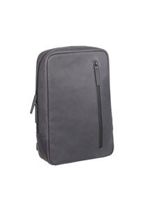 Сумка через плечо The Hague кожаная 20 см LEONHARD HEYDEN, серый